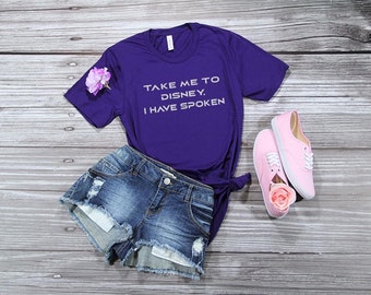 Take Me Disney, I have Spoken Shirt