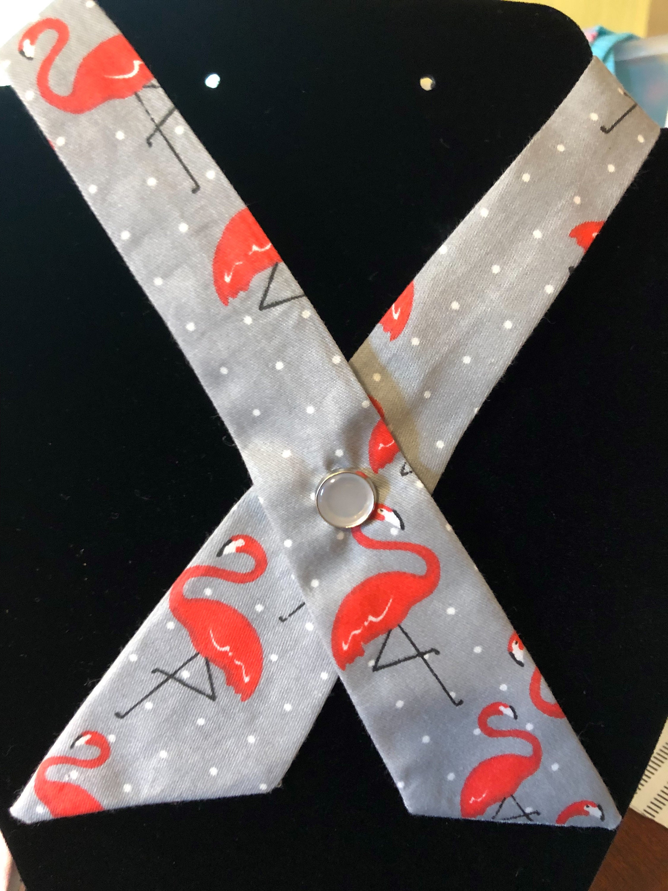 criss cross tie pattern