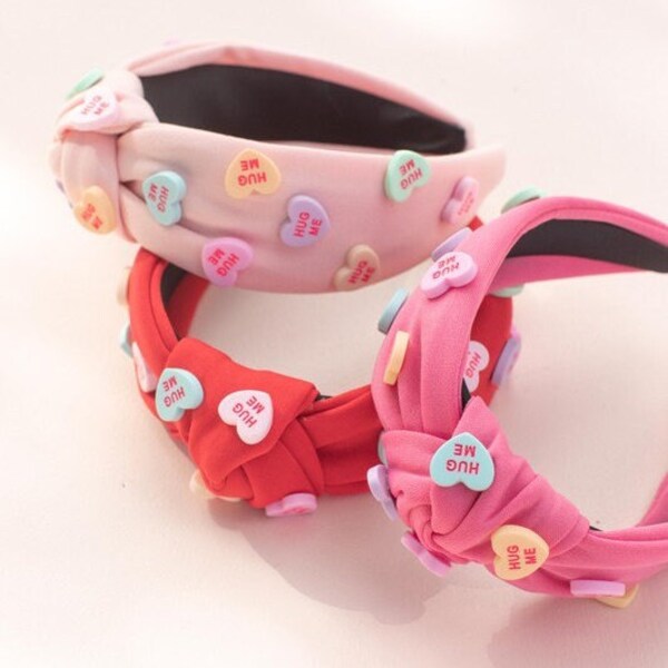 Valentine's Conversation Hearts Headband