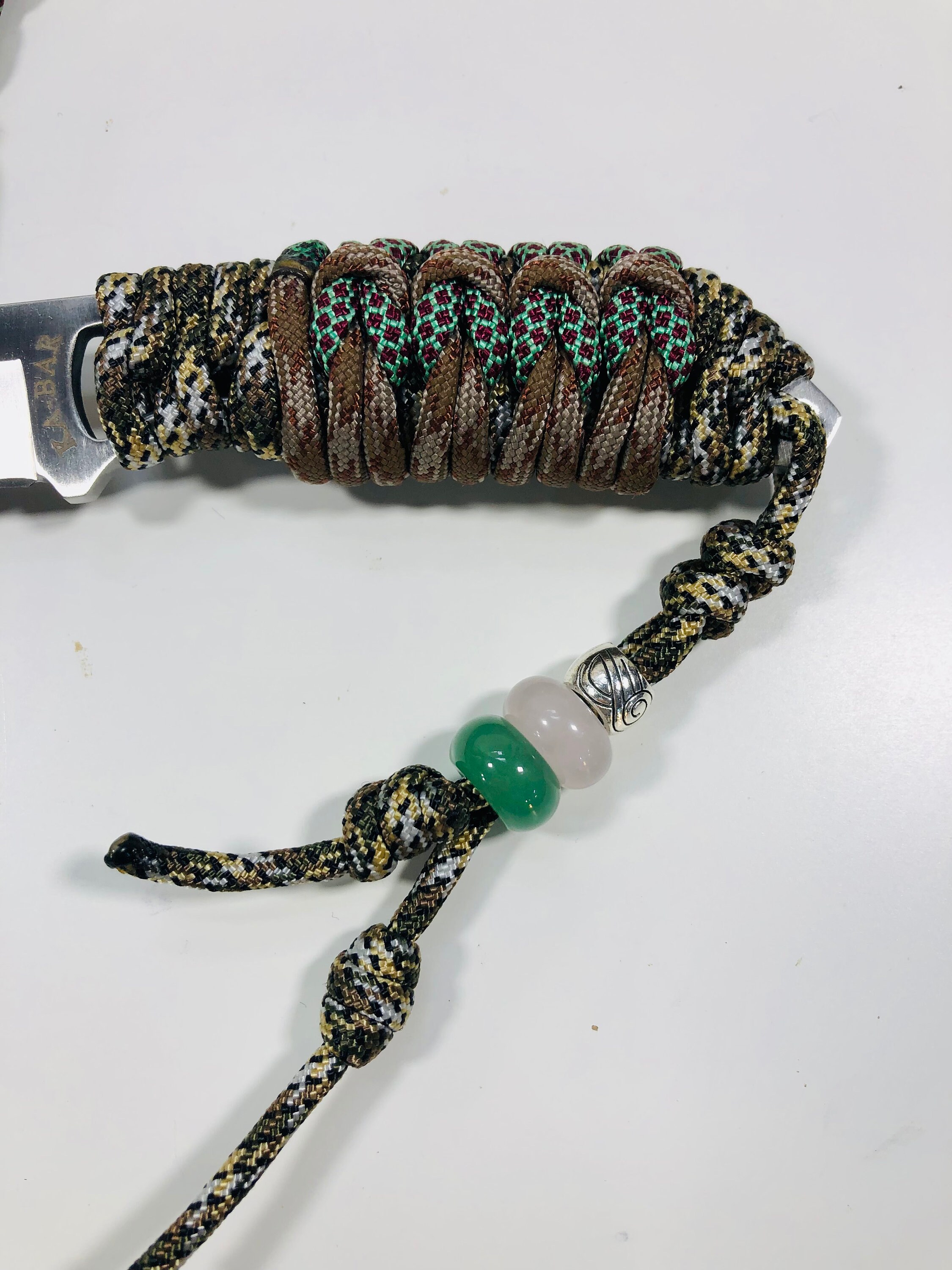 550 Paracord Wrapped Skeleton Knife Pack Knife for Hunting Etsy