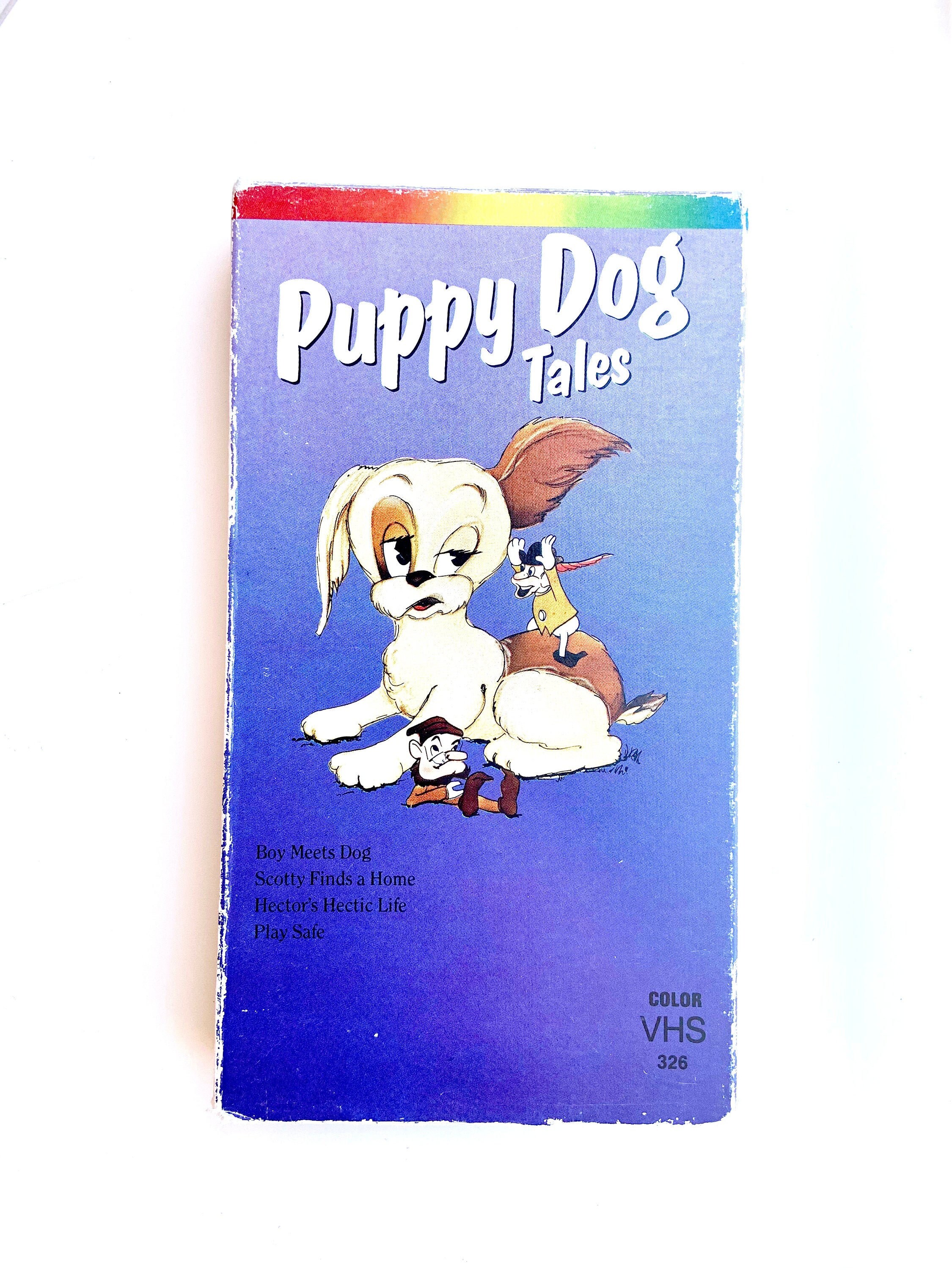 Rare VHS PuppyDog Tales VHS Cult Cartoons cassette Etsy