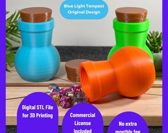 Dice Storage Potion - Digital STL File Download