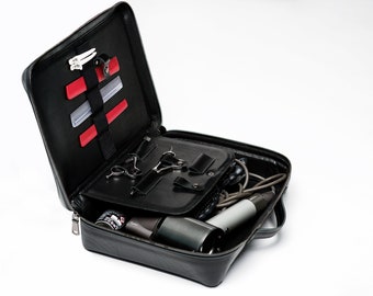 Hairdresser Leather Bag Tools Hairstylist Case Stylist Leather Etsy