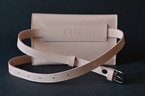 Blush Leather Purse Women Waist Bag Leather Belt Bag Women Minimalist Bag Small Leather Pouch Fanny Pack Women Leather Waist Purse Etsy Ireland