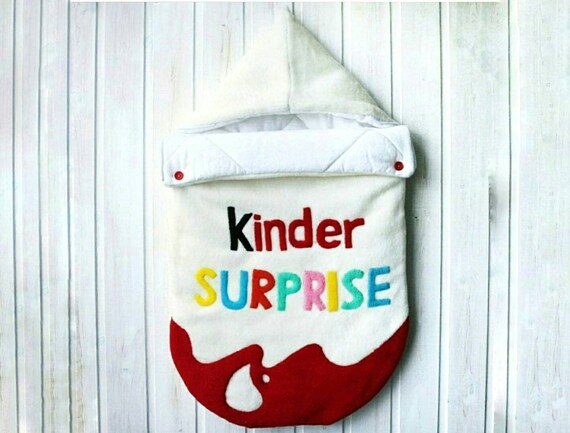 kinder surprise baby sleeping bag