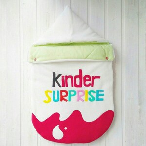 kinder surprise baby sleeping bag