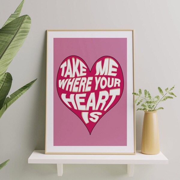 Where Your Heart Is Etsy