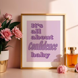 Es geht um Vertrauen Baby Poster ungerahmt mehrere Farboptionen