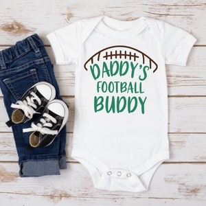 Daddy&#39;s Football Buddy Onesie