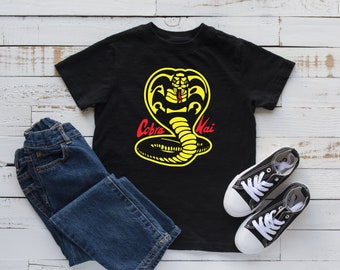 Cobra Kai Kids Shirt. Kids T-shirt, Karate Kid Shirt, Miyagi Do Karate, Karate Shirt, Cobra Kai, Eagle Fang Karate, Karate Kid, No Mercy