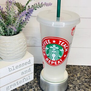 Kaffee Teach Wiederholung Kalte Tasse