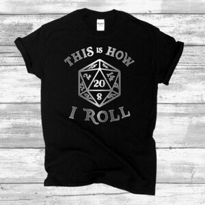 So rolle ich Kinder Shirt, D & D Shirt