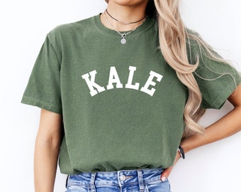 Kale Shirt - Trendy Graphic Comfort Colors Tee
