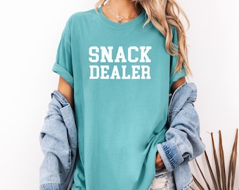Snack Dealer T Shirt - Funny T-Shirt for Men & Women, Trendy Graphic Tee, Comfort Colors