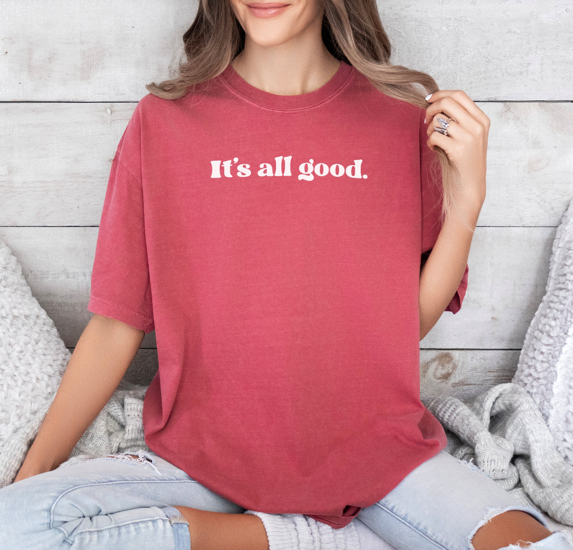 It's All Good Comfort Colors T-shirt - Etsy