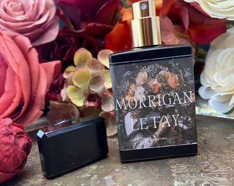 The Morrigan Perfume, Botanical Perfume, Witchy Gift, Perfume Sample Set, Goddess Perfume, Celtic Goddess, Vegan Perfume, Samhain Gift