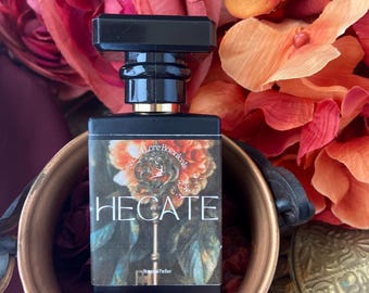 Hecate Perfume, Botanical Perfume, Perfume Sample Set, Goddess Perfume, Celtic Goddess, Witchy Gift, Vegan Perfume, Hecate Goddess Oil