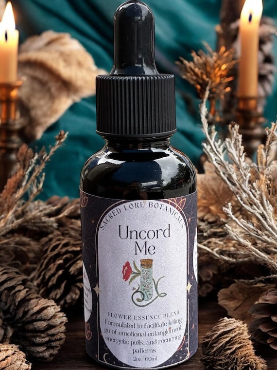 Cord Cutting Ritual, Cord Cutting Flower Essence, Healing Ritual, Cut and Release Spell, Empath Shield, Energetic Protection, Empath Protect