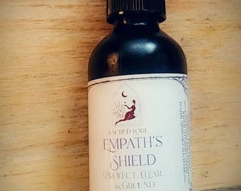 Empath's Shield ·Empath · Energy Protection· Witch's Defense · Shielding Spray · Grounding Mist · Empathy · Psychic Oil