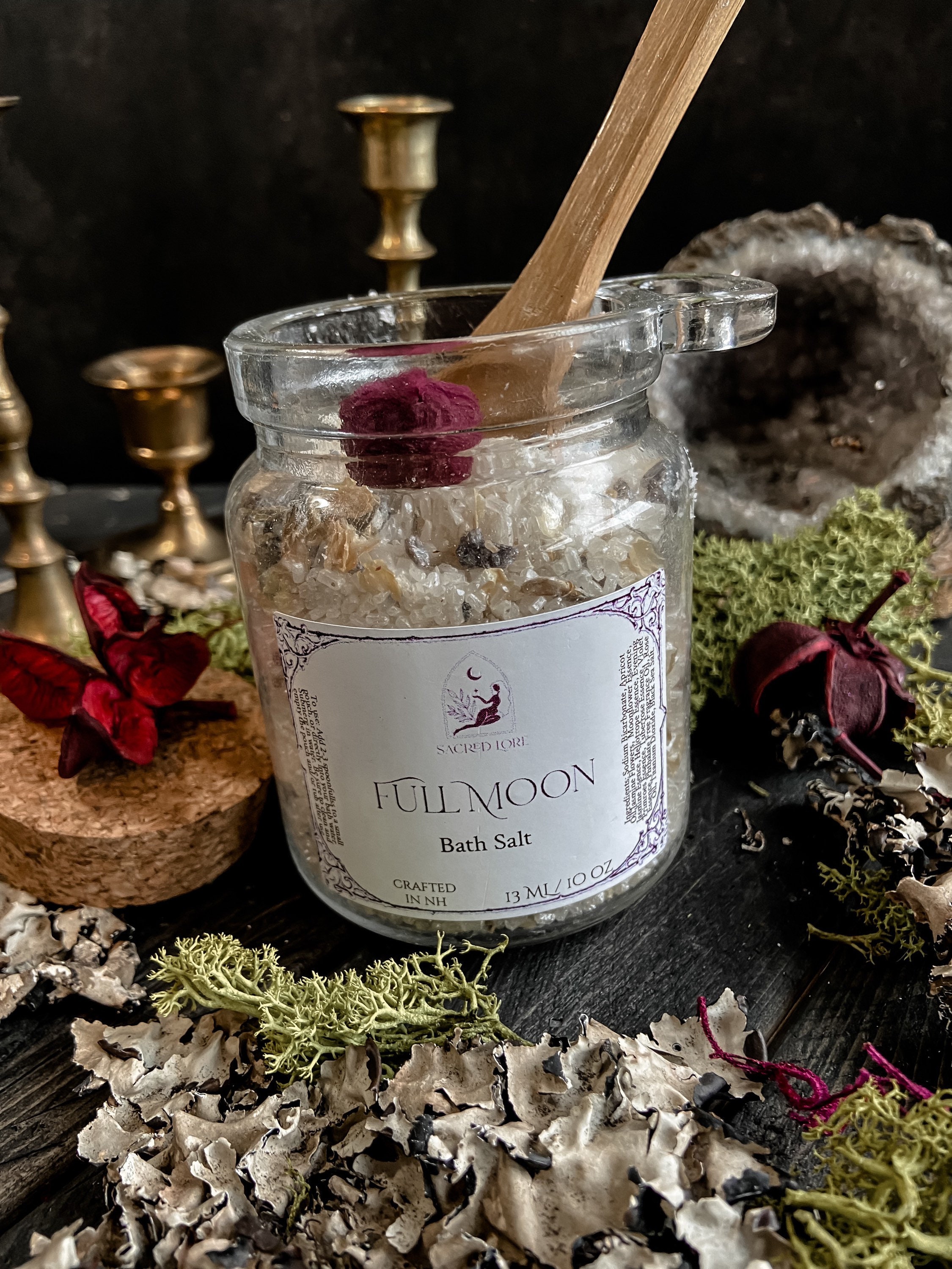Full Moon Bath, Bath Salt, Spa Gift Set, Self Care, Moon Goddess ...