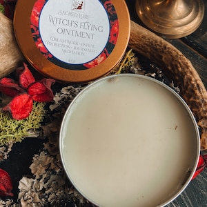 Witch&#39;s Flying Ointment, Astral Travel, Dream Magic, Lucid Dream Oil, Baba Yaga Flying, Moon Magic Ointment, Witchy Gifts, Psychic Energy