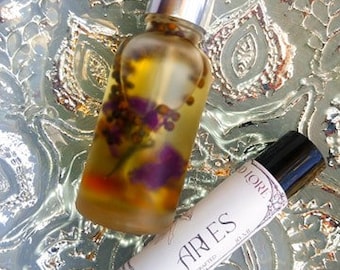 Aries Ritual Oil • Perfume Oil • Altar Oil for zodiac, astrology, or Aries gifts, vegan