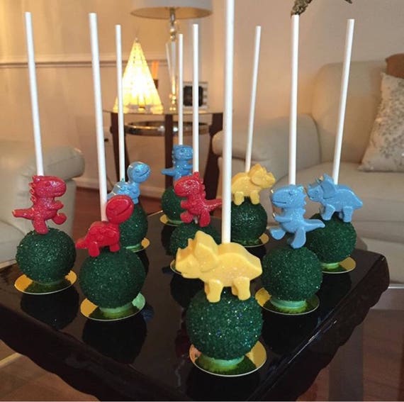 Dinosaur Themed Cake Pops Etsy Dinosaur Themed Cake Pops Etsy