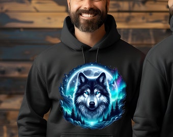 Vargluvtröja Vargluvtröja Spirit Animal-tröja Vilda djurälskare-tröja finns i 5XL