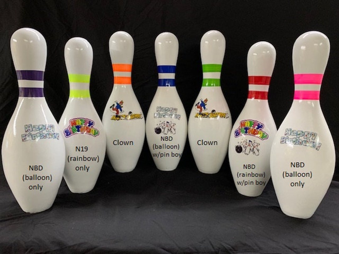 ボウリングピンお誕生日おめでとう - Etsy 日本