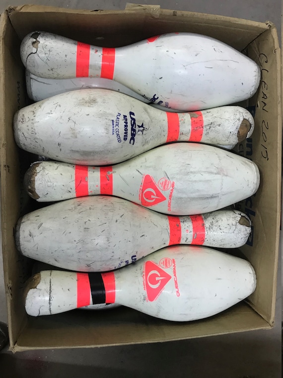 Used Bowling Pins for Shooters Targets & Fowling Etsy