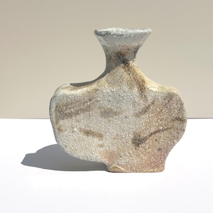 Sculptural Wood Fired Vase|Handmade Ceramic Vase|Ceramic Art Vase| Unique Vase|Handmade Vase|Wood fired Ceramics