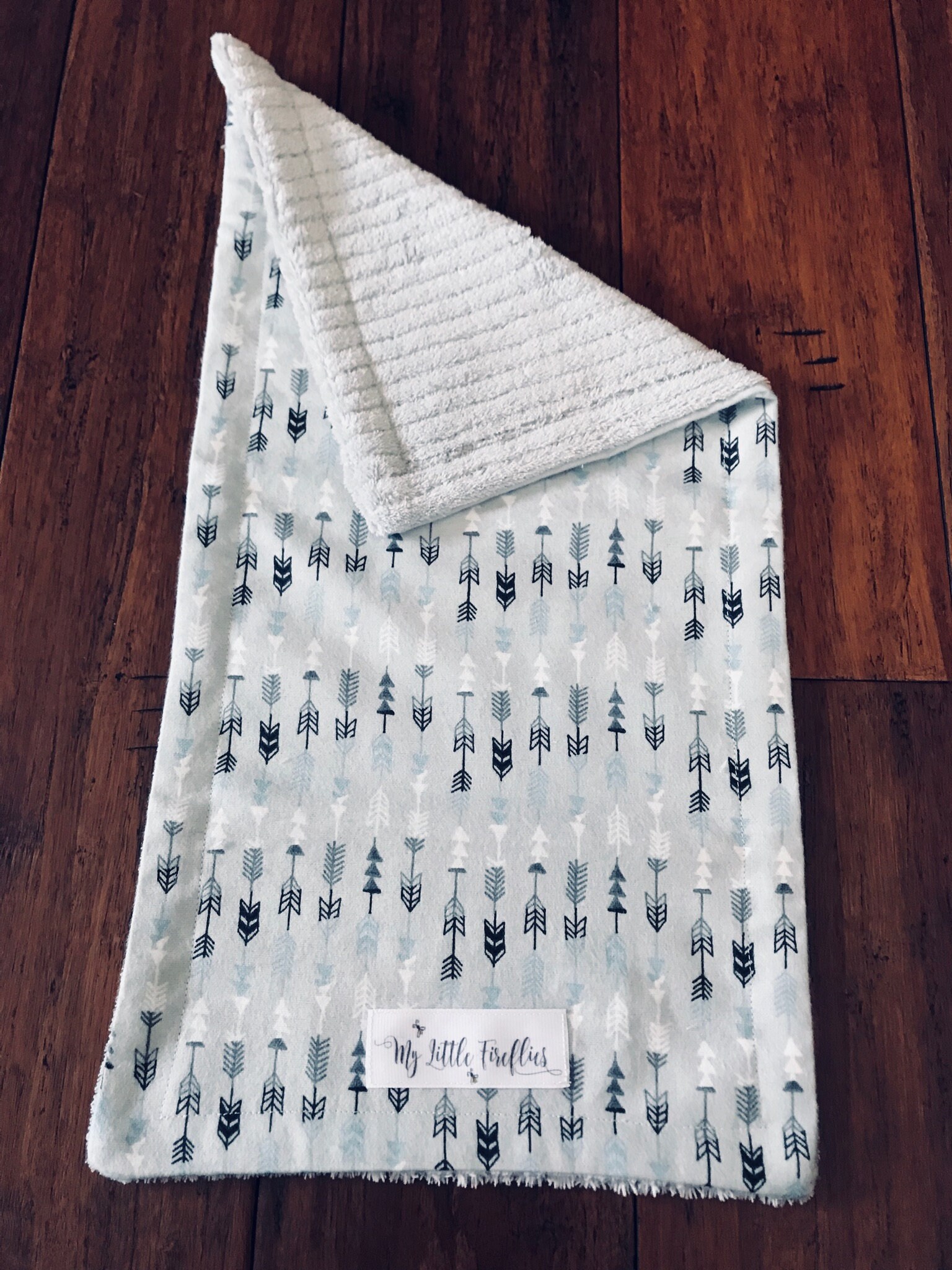 Woodland Animal and Arrow Burp Cloths Baby Burp Cloths Baby Etsy España