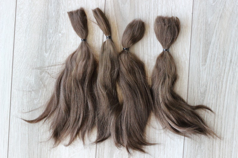 Mohair Doll Hair Reborn Blythe Bjd Bullip color dark blond Etsy