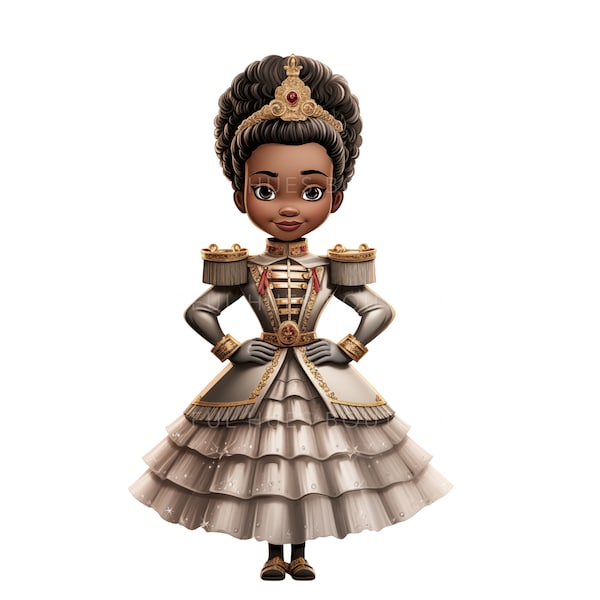 Black Nutcracker Figurine, Festive Holiday Decor, Collectible Christmas Nutcracker, Ethnic Home Accent, Unique Nutcracker, African American