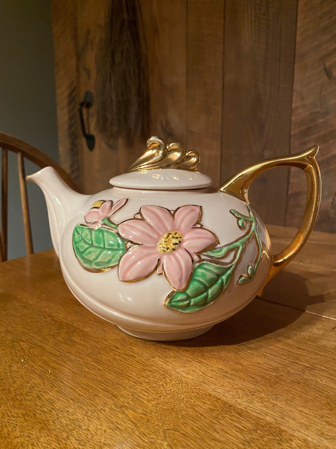 Vintage Hull Teapot C. 1940 H2061/2 Gaudy Etsy