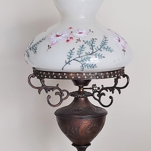 Art Nouveau Bronze Lamp