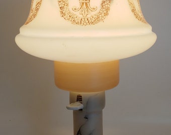 Vintage French Opaline Lamp