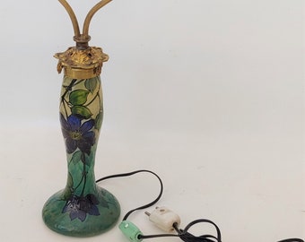 Antique Art Nouveau François Théodore Legras Lamp