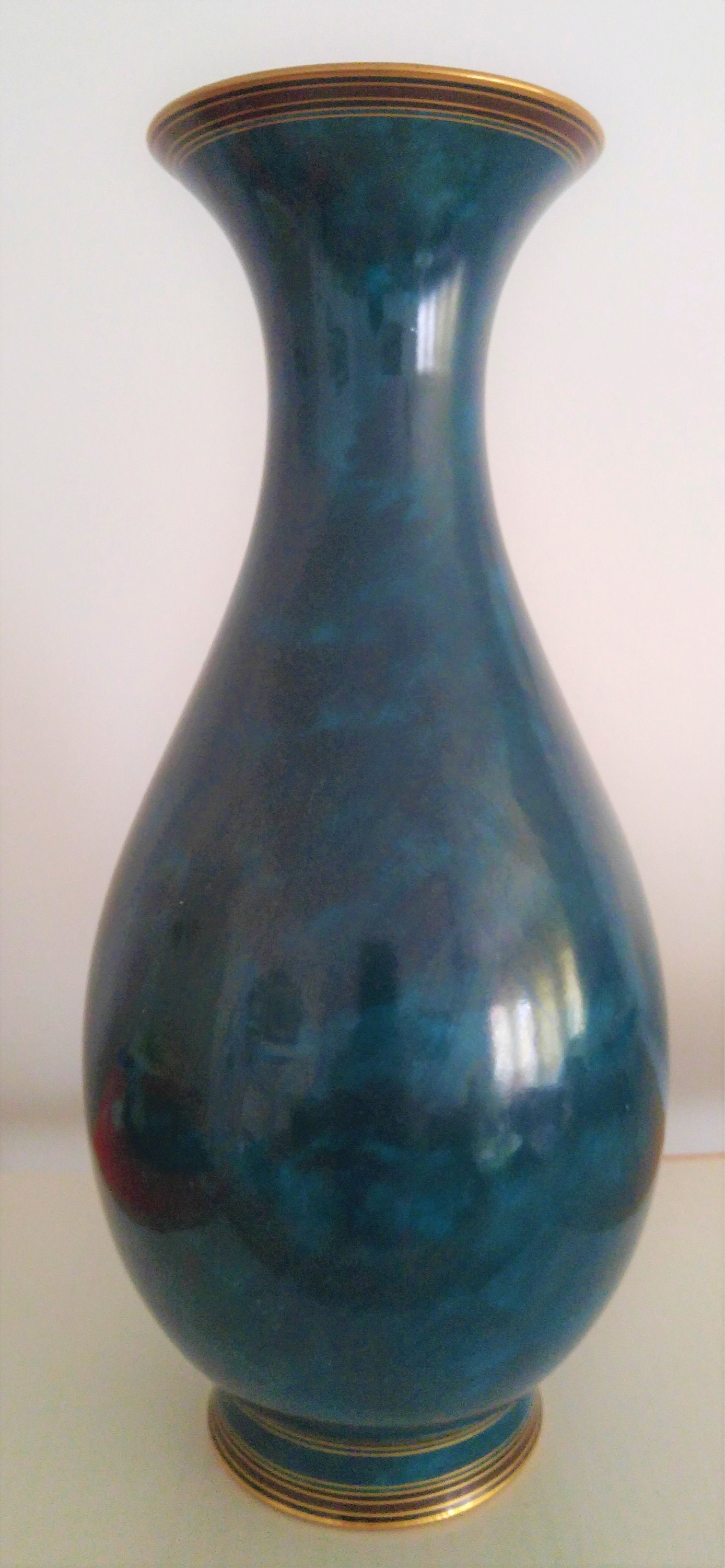 Vase de Sèvres Bleu de Sèvres Etsy