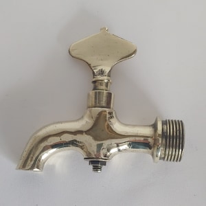 Antique Brass Handmade Faucet Ottoman Turkish Faucet