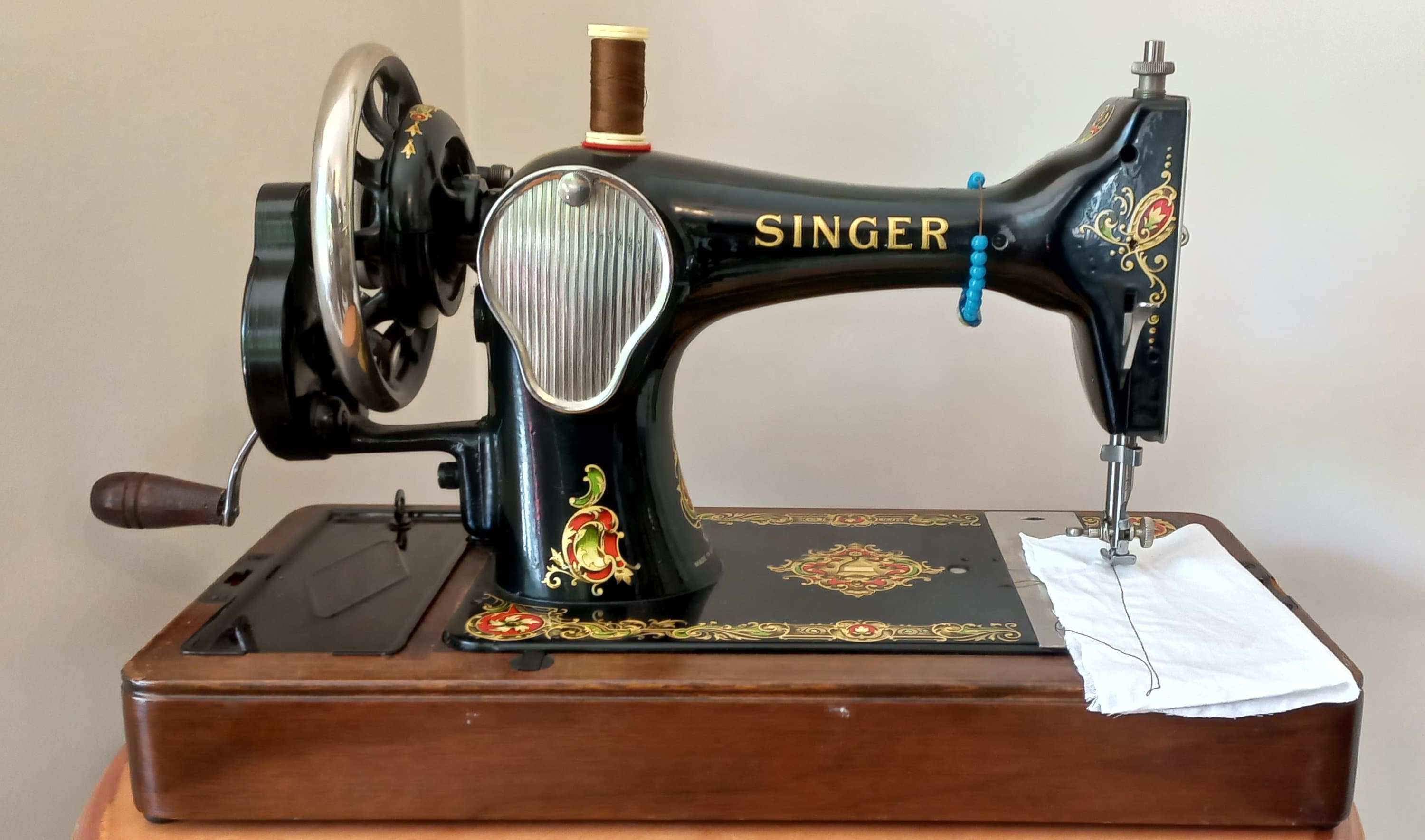 Vintage Singer Sewing Machine 128K EN 42944 - Etsy