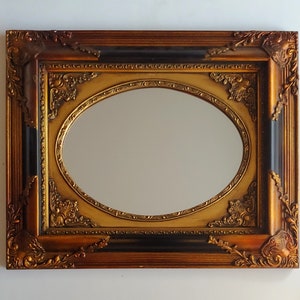Vintage Rococo Style Wall Mirror