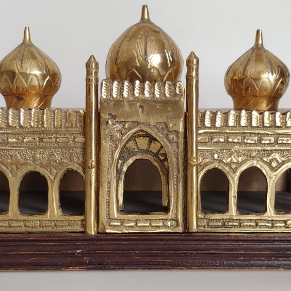 Hand Made Badshahi Mosque Brass Model Decoration
