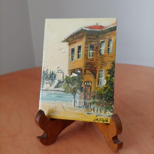 Miniature Original Oil Painting on Canvas