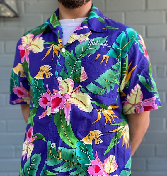 Vintage Mr Bungle Hawaiian Aloha Shirt Faith No Mo