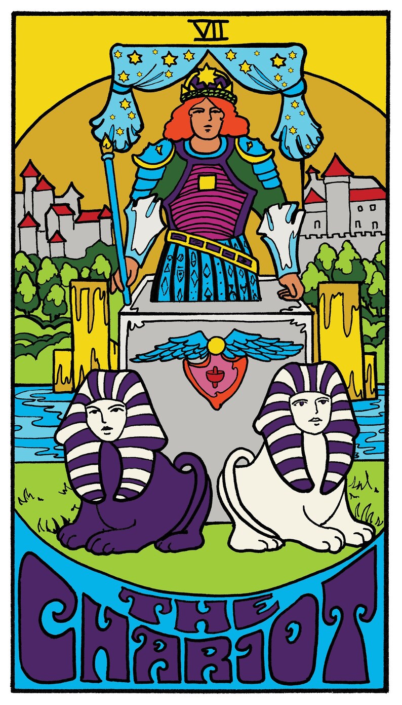 the chariot tarot aquarius