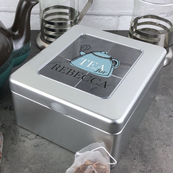 Tea Storage Box Etsy UK