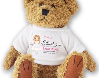 personalised wedding teddy bears