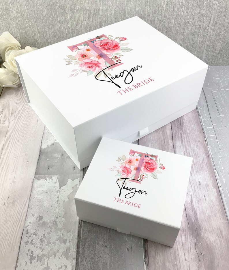 Personalised BRIDE Gift Box Wedding Keepsake Hamper Bridal Etsy