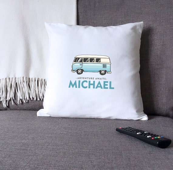 Personalised Vw Camper Van Cushion Cover Gift 40cm 16 Inches Australia - Vw Camper Van Home Decor Personalised Vw Camper Van Cushion Cover Gift 40cm 16 Inches Australia - Vw Camper Van Home Decor
